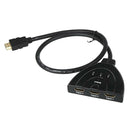 3 Port HDMI Splitter Cable 1080/4K Switch Switcher HUB Adapter for HDTV Xbox