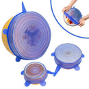 12 PCS Durable Silicone Stretch lid - Expandable Food Cover for Bowel, Can,