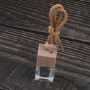 4Pcs Empty 6ml Car Hanging Perfume Vials Charm Decor Essential Oils Bottle