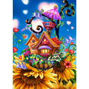 5D DIY Full Drill Diamond Painting Mysterious Garden Cross Stitch Kit Decor