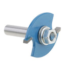 8mm Shank Biscuit Joiner Cutter Router Bit With Top Bearing 4mm Cutter Tool