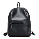 Fashion Women Waterproof PU Leather Backpack Girls Leisure School Backpack