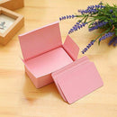 100 memory cards Blank DIY graffiti word cards net Small memo pad blocks Me