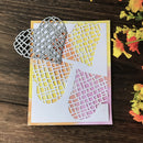 Hollow love Design Metal Cutting Die For DIY Scrapbooking Album Paper Card ES