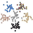Replacement Belly Ring 20pcs Stainless Steel Steel Color Replacement Balls