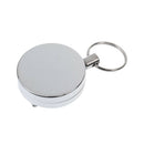 Retractable Badge Reel ID Holder Key Chain Ring Portable Fishing Lanyard