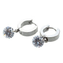 1 Pair Closures Rhinestone Earrings