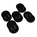 5pcs Hair Brushes Beard Shampoo Pocket Comb Scalp Massager Brush for Travel