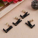 4pcs 4/4-3/4 Plated Iron Violin Fine Tuners Spinner Adjuster Strings Hooks