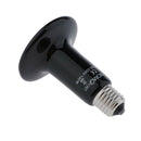 Reptile Heating Lamp Terrarium Turtle Screw Type E27 220-240V Black 100W