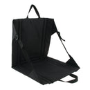 Foldable Wide Stadium Seat Chair Bleacher Cushion with Adjustable Reclining
