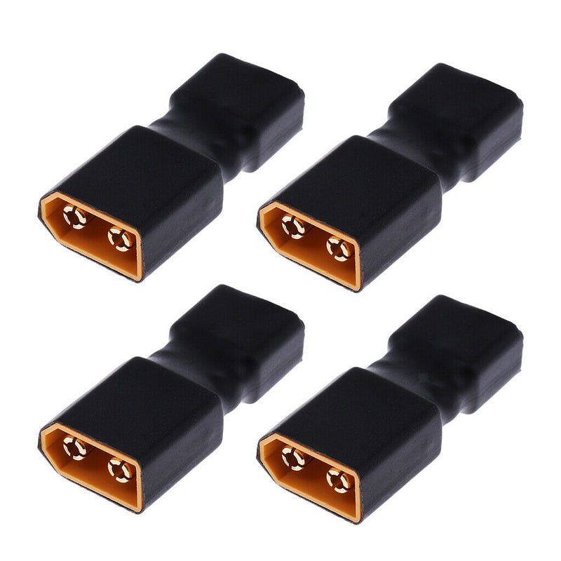 4pcs XT60 Female T-Plug Connector For RC Car Truck Boat Spare Parts Accs