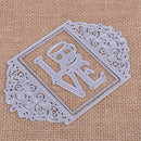 Love Greeting Metal Cutting Dies Stencils Scrapbook Album Embossing Craft Decor