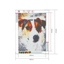 Full Round Drill 5D DIY Diamond Painting Dog Animal Embroidery Art (SM001)