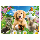 5D DIY Full Drill Diamond Painting Cute Animals Cross Stitch Embroidery Kit