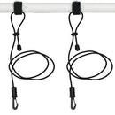 2 pcs  Kayak Canoe Rafting Fishing Rod Oars Elastic  Lanyard Paddle Leas FOE