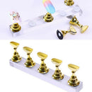 New Magnetic Acrylic Manicure Tools Nail Practice Hand Nail Exercises Pedes