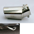 Car Universal Round Stainless Steel Chrome Exhaust Tail Muffler Tip Pipe j PEJ