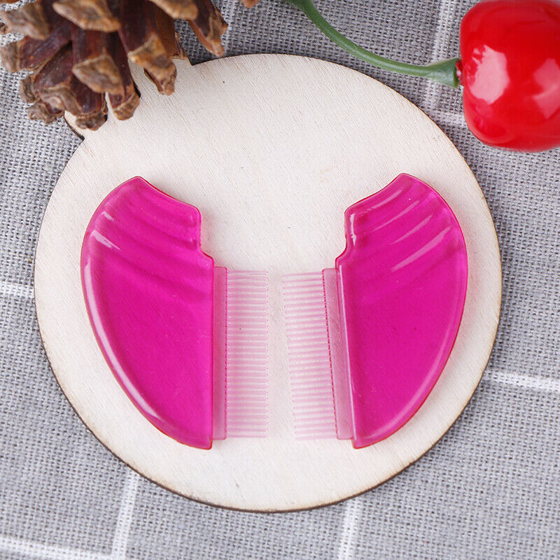 Women Eyelash Comb Lash Separator Lift Curl Plastic Brush Beauty Eyelash Too Kw