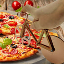 3Pieces Bicycle Pizza Cutter Bike Roller Pizza Slicer Kitchen Pizza Cutter