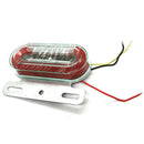 Car truck trailer 12LED Red Light guide Floor lamp tail light Side marker liASE