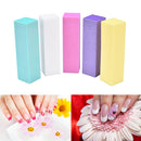 Nail Art 2Pcs Block Files Manicure Buffer For Salon UV Gel Polish Pedicure OZ
