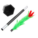 Comedy Flower Feather Sticks Party Prop Show Stage Magic Trick Kid Fun Gift