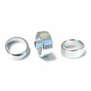 3* Aluminum-Alloy AC Climate Control Knob Ring Cover For Subaru Impreza WRX/STi