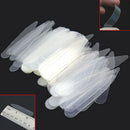 200pcs New Useful Plastic Clear Collar Stays Bones Stiffeners For Men's Dress