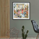 5D DIY Full Drill Diamond Painting Girl Embroidery Mosaic Kit Home Decor