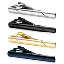 4Pcs Tie Clips for Men Tie Bar Clip Set for Regular Ties Necktie Wedding Bu H9Z3