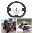 Universal 3-Spoke Steering Wheel for Go Kart Go Cart Scooter Karting Balance Car