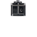 2 Sides Metal Zipper Presser Foot For Snap-on Sewing Machine Sewing Accessory ES