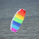 1.4m double line kite Rainbow Stunt Inflatable with two Flying String 30m p U2T0