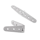 2 Pieces AISI 316 Stainless Steel Boat Marine Door Hatch Cast Strap Hinge 6" x