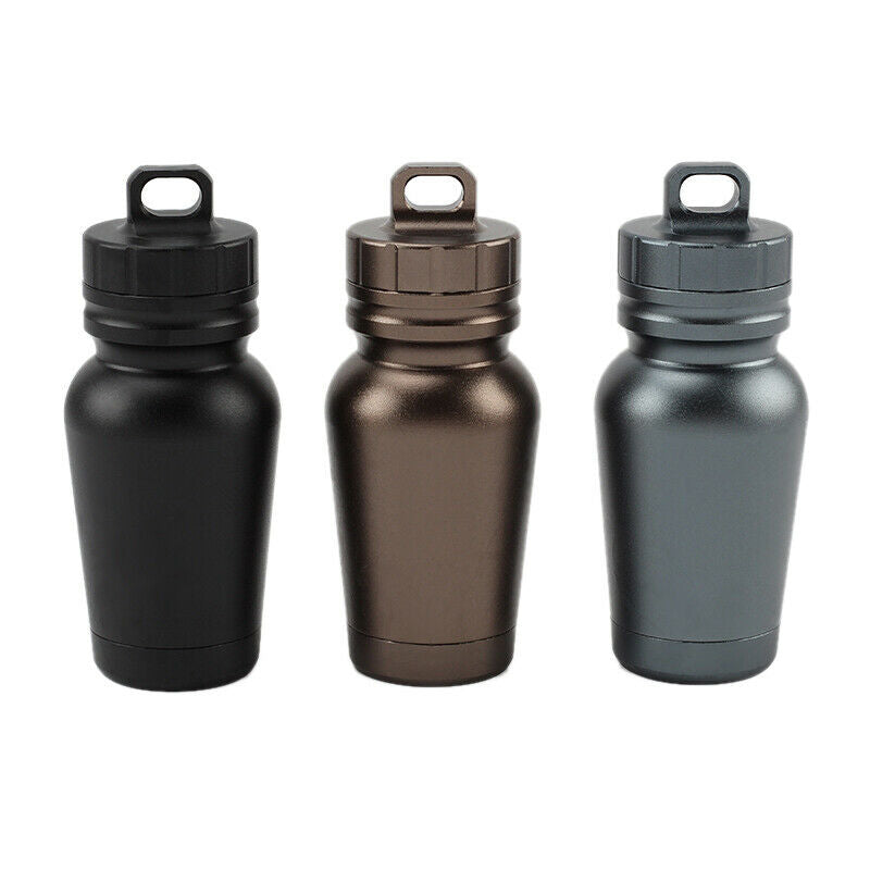 Outdoor Medicine Bottle Fully Waterproof Can Sealed Capsule Bottle Waterpro O9N9