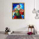 5D DIY Special-shaped Diamond Painting Santa Claus Cross Stitch Embroidery