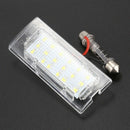 Pair Error Free LED Number License Plate Lights Lamp For BMW X5 E53 X3 E83