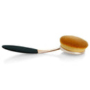 10pcs/Set Pro Toothbrush Shape Oval Makeup Brush Foundation Powder Pens Kit
