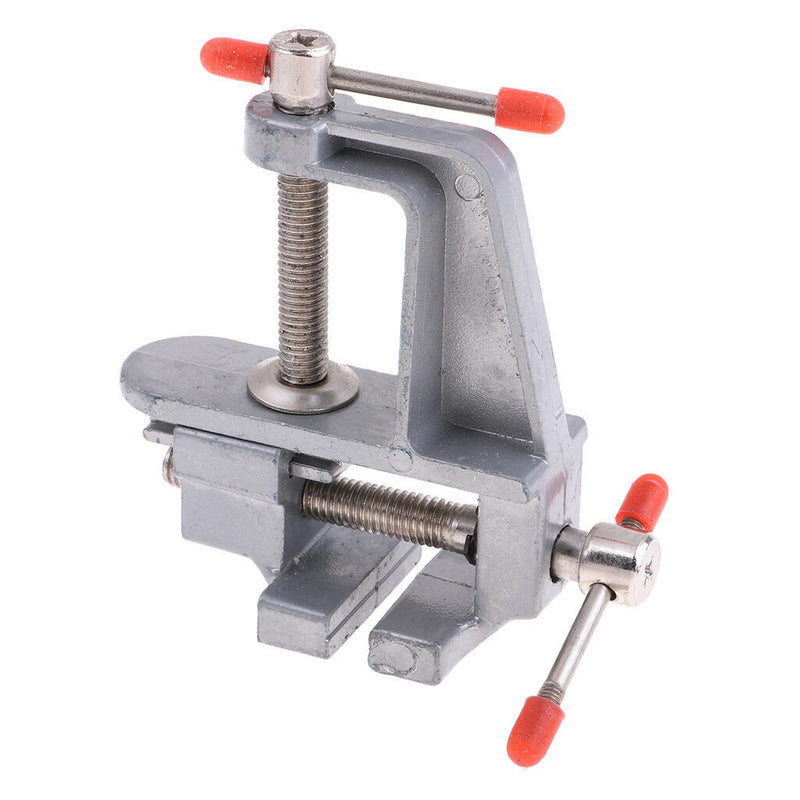 Aluminum Small Jewelers Hobby Clamp On Table Bench Vise Mini Hand Tool Vice