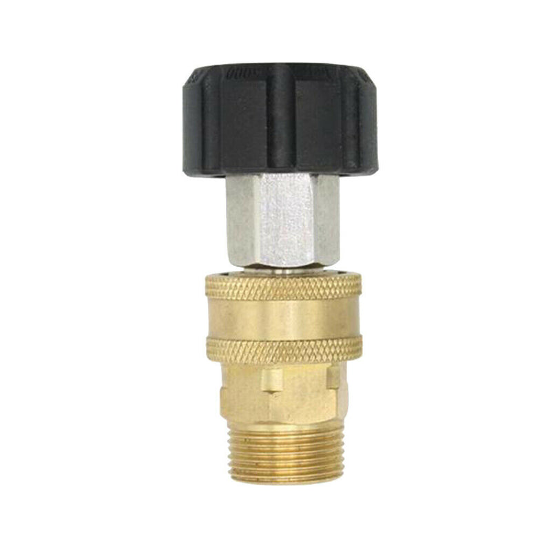 2PCS Quick Release Adapter M22/14 To 1/4inch Inch Pressure Washer Connector