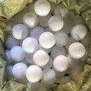 10pcs White Blue Ball Soft Plastic Ocean Balls Funny Babys&Kid Swim Pit Toys LJ