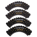 24pcs/pack 2020 Graduation Party Decoration Cardboard Cupcake Toppers Cake De BX