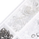 1000Pcs Tiny Screws Nut & Screwdriver Watch Eyeglass Glasses Repair Tool Kit  BX