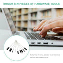 10PCS/SET Household Fish Tank Aquarium Bottle Tube Nylon 3 1 Brush in H2Y4