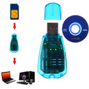 USB Cellphone Standard SIM Card Reader Copy Writer SMS  GSM/CDMA+CD KY Backu Bj