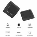 2pcs Stable Invisible Ergonomic Computer Keyboard Riser Mini Laptop Stand