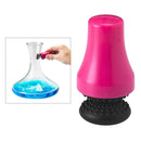 4pcs Spot Scrubber Bottle Cleaning Brush Silicone Scourer for Glass Flower Vases