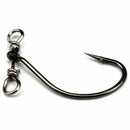 20PCS High Carbon Steel Catfish hook Barbed Catfish Fishing Hooks with Bear