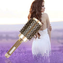 Pro Hair Dressing Brush Ceramic Iron Round Comb Magic Styling Combs (53mm)